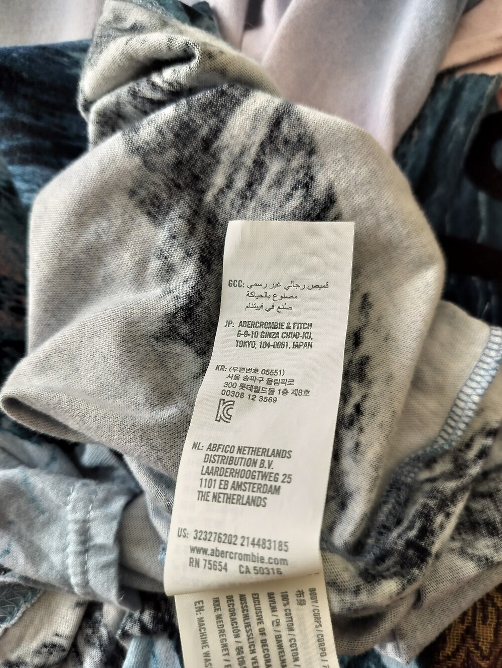 Hollister Men’s S Scenic Mountain Ombre Long Sleeve Graphic Tee Big Back Log - Picture 4 of 13